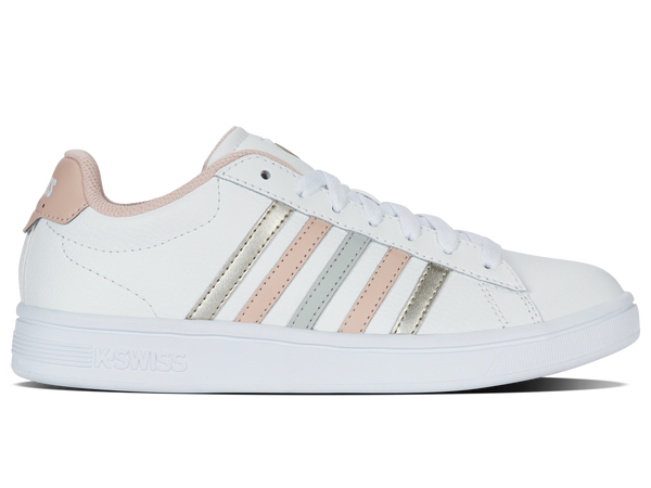 k swiss COURT TIEBREAK II WHITE/CAMEO ROSE/WHITE