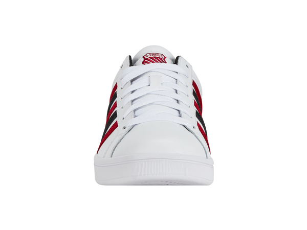 K Swiss COURT TIEBREAK WHITE/JESTER RED/BLACK