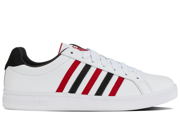 k swiss COURT TIEBREAK WHITE/JESTER RED/BLACK