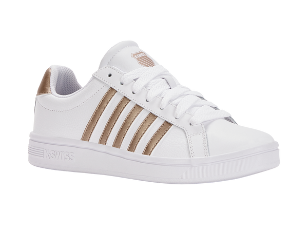 K Swiss COURT TIEBREAK WHITE/ROSE GOLD