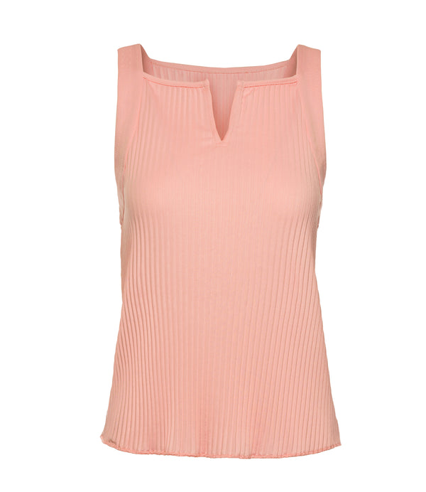 k swiss DEEP V PLEATED TANK PEACH