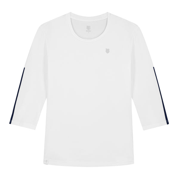 k swiss HYPERCOURT LONG SLEEVE WHITE
