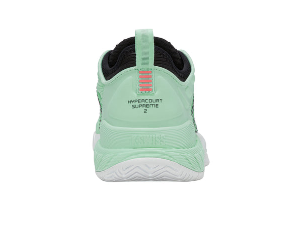 K Swiss HYPERCOURT SUPREME 2 NEON MINT/BLACK/WHITE