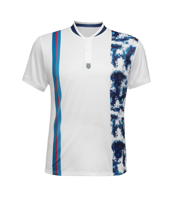 k swiss IMPACT HENLEY S/S WHITE