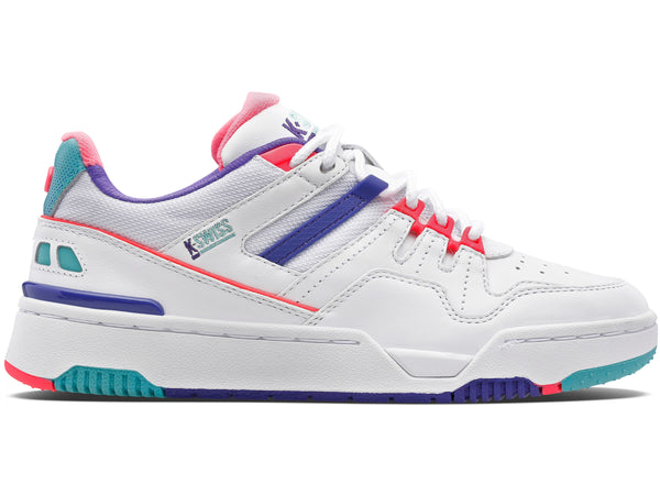 k swiss MATCH RIVAL WHITE/BLUE TURQUOISE/FLUO PINK