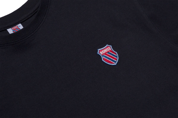 K Swiss MENS BADGED TEE NAVY
