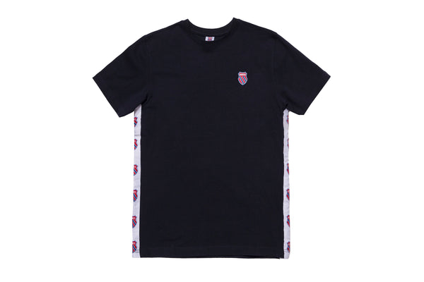 k swiss MENS BADGED TEE NAVY