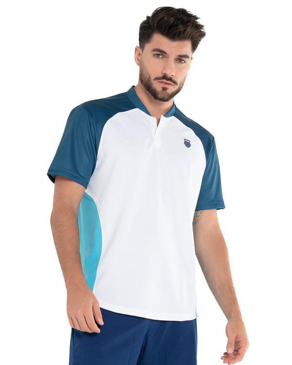 k swiss MIX MEDIA HENLEY S/S MIX MEDIA HENLEY S/S