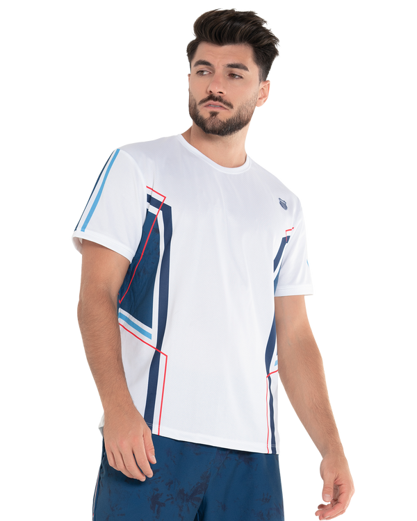 k swiss NEW ERA S/S T-SHIRT WHITE