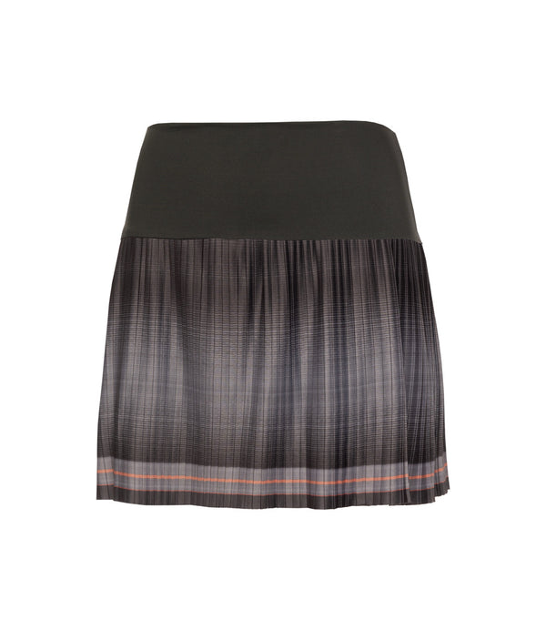 k swiss PLEATED SKIRT-14.5" ASPHALT