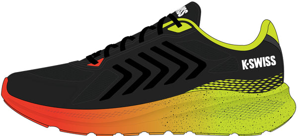 k swiss PROTO GS BLACK/MANDARIN RED/SHARP GREEN