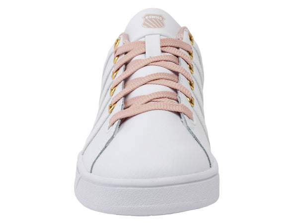 K Swiss RAMLI COURT WHITE/SNAKE/CAMEO ROSE