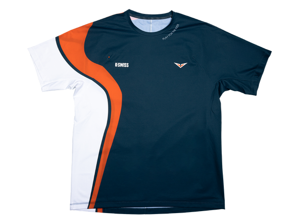 k swiss RBLV MI M.F.P. SHIRT STARGAZER/ORANGE/WHITE