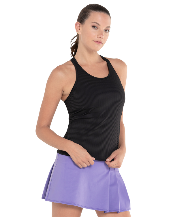 k swiss RIB TANK W/BRA BLACK