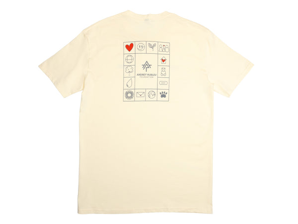 k swiss RUBLEV FOUNDATION TEE BUTTER