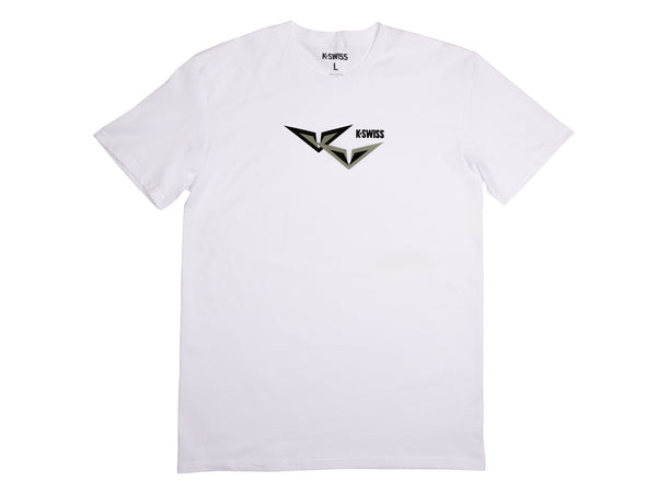 k swiss RUBLEV ICON TEE WHITE