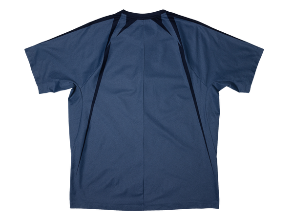 K Swiss RUBLEV US OPEN SHIRT BLUE/YELLOW