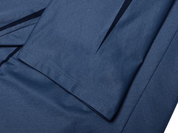 K Swiss RUBLEV US OPEN SHIRT BLUE/YELLOW