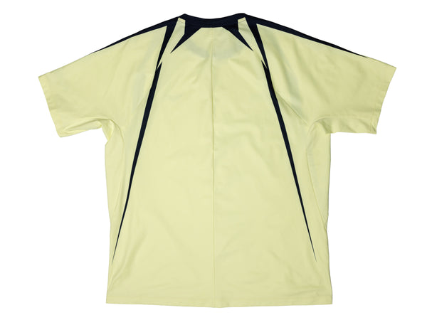 K Swiss RUBLEV US OPEN SHIRT YELLOW/BLUE