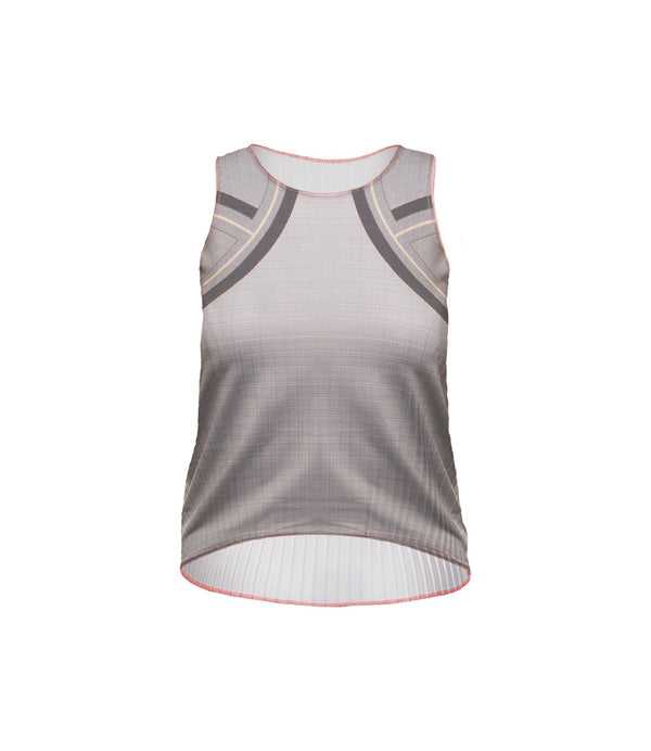 k swiss SCULPT PLEATED TANK ASPHALT