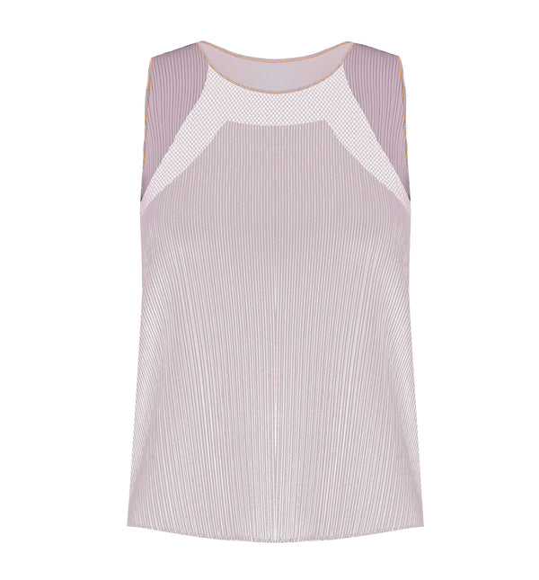 k swiss SCULPT PLEATED TANK PLUM