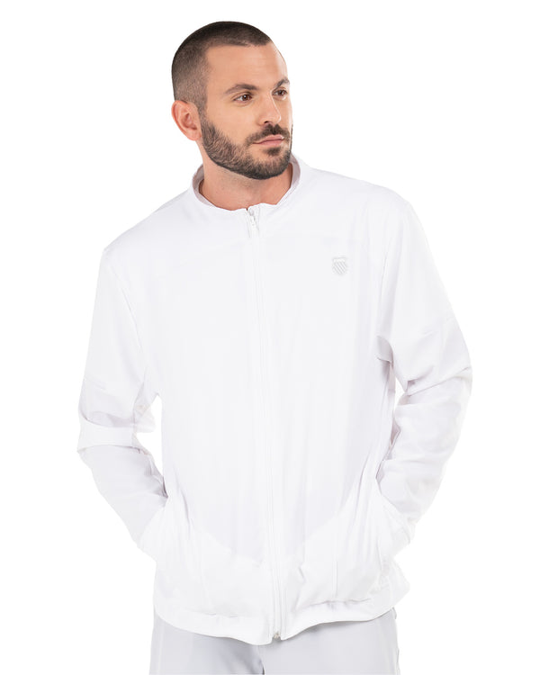 k swiss SHIELD JACKET WHITE