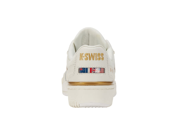 K Swiss SI-18 RIVAL SNOW WHITE/GOLD