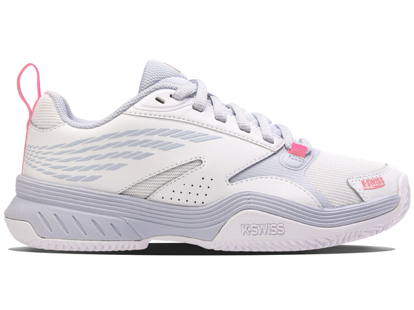 k swiss SPEEDEX PADEL WHITE/ARCTIC ICE/NEON PINK