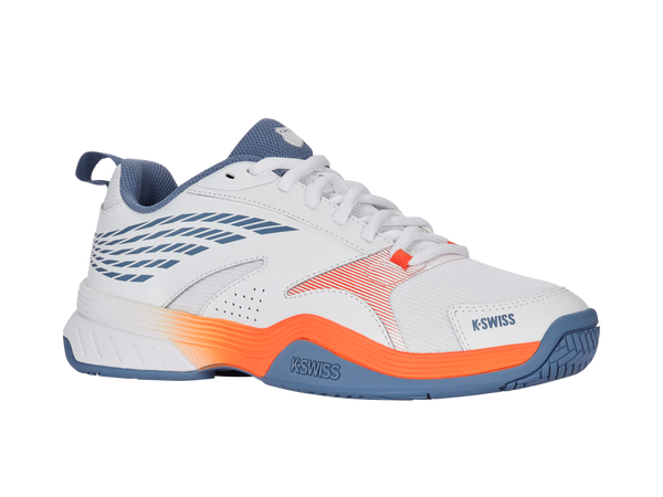 K Swiss SPEEDEX WHITE/INFINITY/SCARLET IBIS