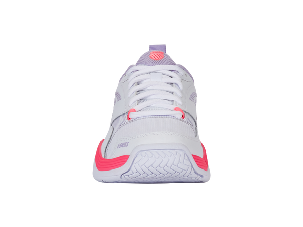 K Swiss SPEEDEX WHITE/ORCHID PETAL/NEON BLAZE