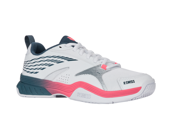 K Swiss SPEEDEX WHITE/STARGAZER/NEON BLAZE