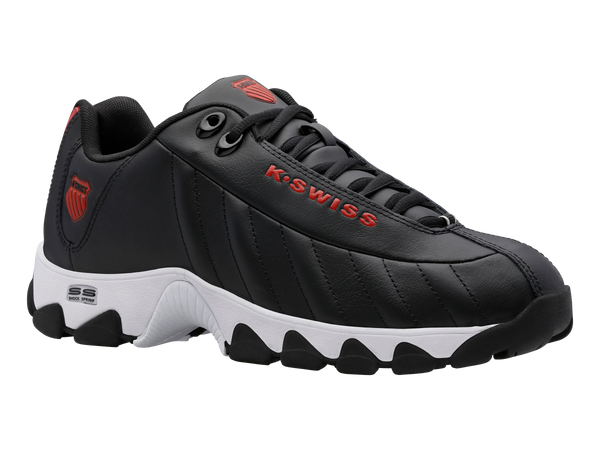 K Swiss ST329 BLACK/RED/WHITE/GEL