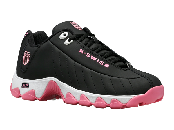 K Swiss ST329 CMF BLACK/PINK CARNATION/WHITE