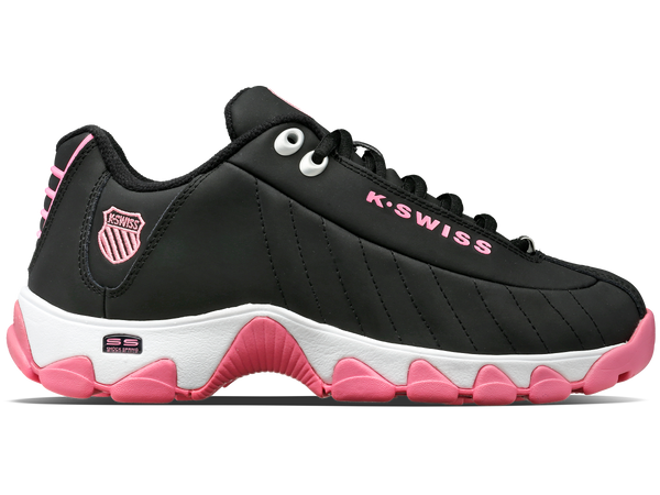 k swiss ST329 CMF BLACK/PINK CARNATION/WHITE