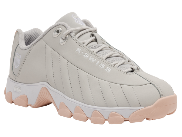 K Swiss ST329 CMF OYSTER MUSHROOM/CAMEO ROSE/WHITE