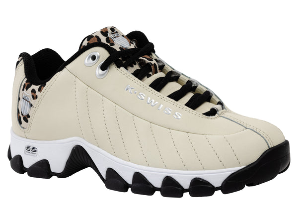 K Swiss ST329 CMF SEEDPEARL/LEOPARD/BLACK