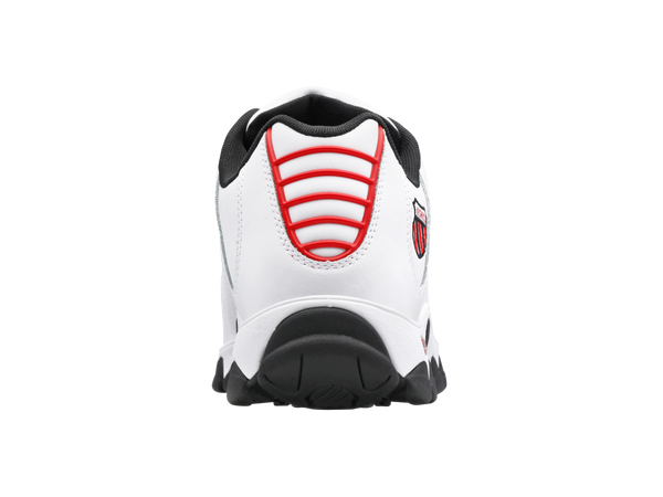 K Swiss ST329 WHITE/BLACK/MARS RED