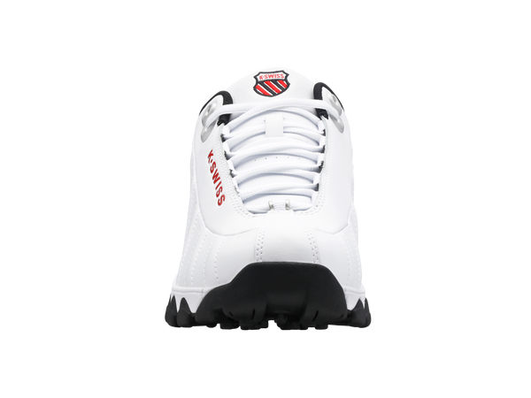 K Swiss ST329 WHITE/BLACK/MARS RED