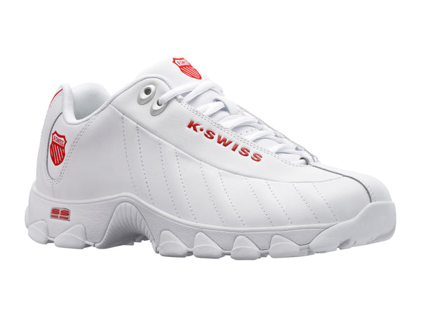 K Swiss ST329 WHITE/MARS RED