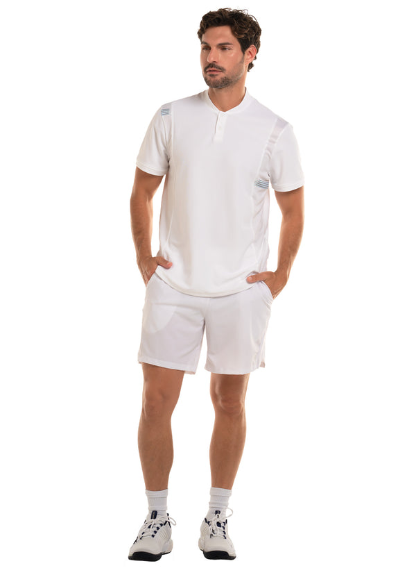 k swiss SUPERCHARGE SHORT- 7" WHITE