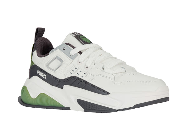 K Swiss TECHNA TRAINER BLANC/ASPHALT/WATERCRESS
