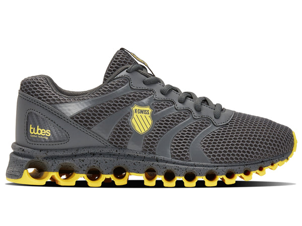 k swiss TUBES 200 CHARCOAL/NEON YELLOW/SPECKLE