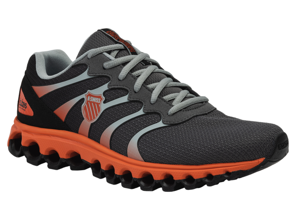 K Swiss TUBES 200 MIRAGE GREY/MANDARIN RED