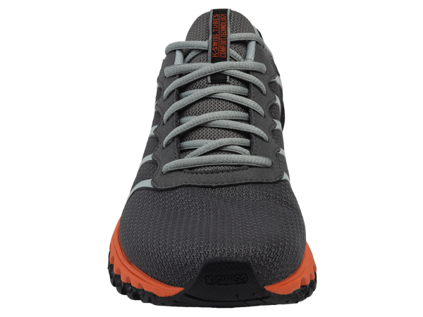 K Swiss TUBES 200 MIRAGE GREY/MANDARIN RED