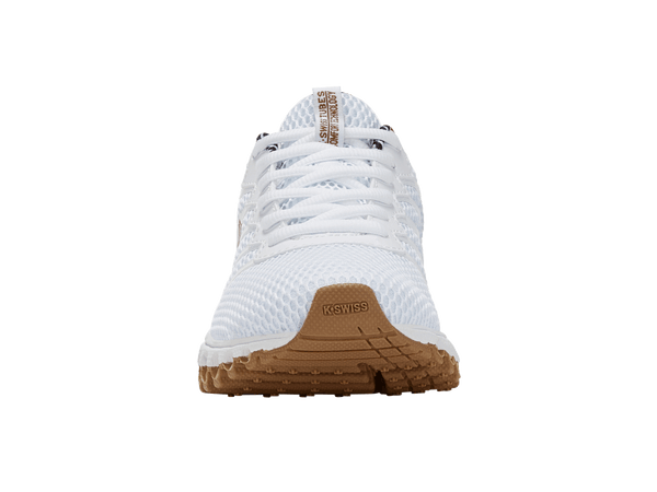 K Swiss TUBES 200 WHITE/BROWN SUGAR/LEOPARD