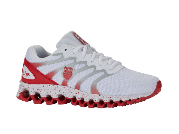 K Swiss TUBES 200 WHITE/MARS RED GRAY VIOLET