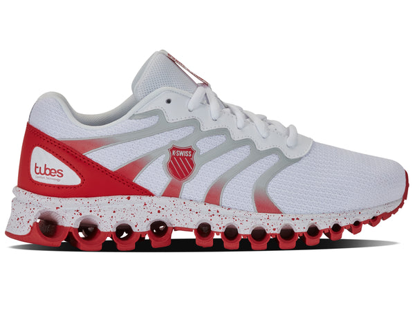 k swiss TUBES 200 WHITE/MARS RED GRAY VIOLET