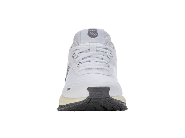 K Swiss TUBES GRIP WHITE/STEEL GRAY/CHARCOAL