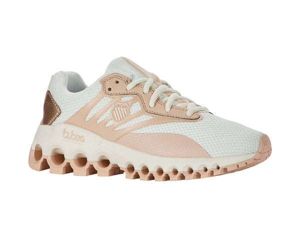 K Swiss TUBES SPORT STAR WHITE/CREAM TAN/ROSE GOLD
