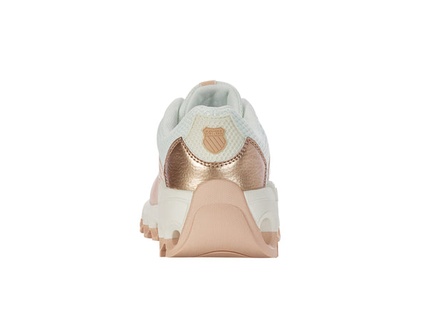 K Swiss TUBES SPORT STAR WHITE/CREAM TAN/ROSE GOLD